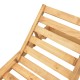 363-000013 Ξαπλώστρα Zalka pakoworld L1 σε φυσική απόχρωση 66x197x28εκ