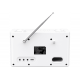 25-CRST100S-W KENWOOD WIFI-SMART-RADIO DAB BT WHITE CR-ST100S-W