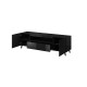 60-19897 TV stand REJA black gloss/black gloss DIOMMI CAMA-REJA-RTV-CZ/CZ