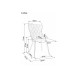 80-2568 CHAIR LOTUS VELVET BLACK FRAME / BLACK BLUVEL 19 DIOMMI LOTUSVCC