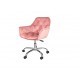 80-2125 ROTARY CHAIR Q-190 VELVET ANTIQUE ROSE 52 DIOMMI OBRQ190VRA