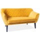 80-2779 SOFA KARO 2 VELVET CURRY BLUVEL 68 / BUK