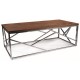 80-3268 ŁAWA ESCADA A ORZECH/SREBRNY 120X60