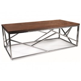 80-3268 ŁAWA ESCADA A ORZECH/SREBRNY 120X60