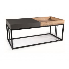 80-3312 ŁAWA LUNARIA DĄB ARTISAN/ANTRACYT 110X50X47