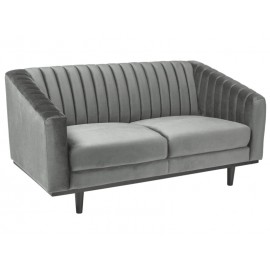 80-1529 ΚΑΝΑΠΕ ASPREY 2 VELVET GRAY BLUVEL 14 / WENGE DIOMMI ASPREY2VSZ14