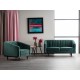 80-1493 ΚΑΝΑΠΕ ASPREY 2 VELVET GREEN BLUVEL 78 / WENGE DIOMMI ASPREY2VZ78