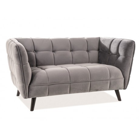 80-1691 ΚΑΝΑΠΕ CASTELLO 2 VELVET ΜΠΕΖ BLUVEL 28 / WENGE DIOMMI CASTELLO2V28