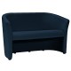 80-2474 Καναπές TM-2 126x60x76cm navy EK-13 / wenge DIOMMI TM2GRAP