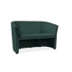 Καναπές TM-2 126x60x76cm βελούδινο πράσινο Bluvel 78/Wenge DIOMMI TM2V78