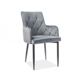 80-2581 ΚΑΡΕΚΛΑ RICARDO VELVET ΓΚΡΙ BLUVEL14 DIOMMI RICARDOVSZ
