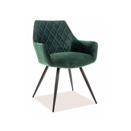 80-1906 Καρέκλα τραπεζαρίας βελούδινη Linea Velvet 43 x 43x 82  DIOMMI LINEAVCZ