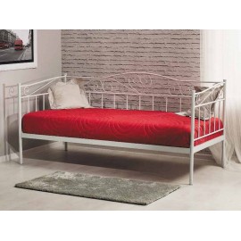 80-1572 ΚΡΕΒΑΤΙ BIRMA 90X200 ΛΕΥΚΟ DIOMMI BIRMAB