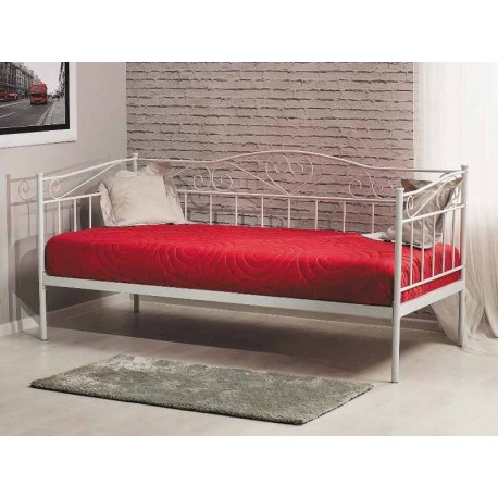 80-1572 ΚΡΕΒΑΤΙ BIRMA 90X200 ΛΕΥΚΟ DIOMMI BIRMAB