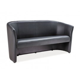 80-2476 Καναπές TM-3 160x60x76cm χρώμα Μαύρο EK-14/Wenge DIOMMI TM3CZAP