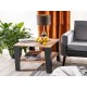 80-2261 ΠΑΓΚΟΣ QUADRA WOTAN OAK / BLACK 67X67 DIOMMI QUADRADWC