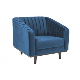 80-1490 ΠΟΛΥΘΡΟΝΑ ASPREY 1 VELVET NAVY BLUVEL 86 / WENGE DIOMMI ASPREY1VGR86