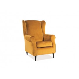 80-1594 ΠΟΛΥΘΡΟΝΑ BARON VELVET CURRY BLUVEL 68 / WENGE DIOMMI BARONV68