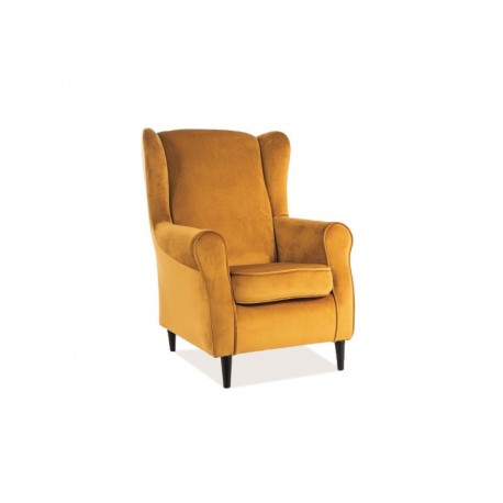 80-1594 ΠΟΛΥΘΡΟΝΑ BARON VELVET CURRY BLUVEL 68 / WENGE DIOMMI BARONV68