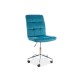 80-2020 ΣΤΡΕΦΤΕΡΗ ΚΑΡΕΚΛΑ Q-020 VELVET TURKUS BLUVEL85 DIOMMI OBRQ020VTR