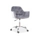 80-2268 ΣΤΡΕΦΤΕΡΗ ΚΑΡΕΚΛΑ Q-190 VELVET GREY BLUVEL 14 DIOMMI OBRQ190VSZ