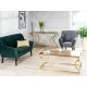 80-1899 Τραπεζάκι σαλονιού γυάλινo KENZO 120x60x40εκ DIOMMI KENZOACTZL 80-681