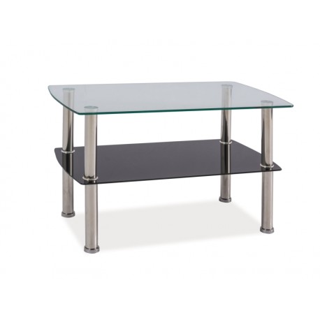 80-1977 ΤΡΑΠΕΖΙ IRENE TRANSP./CHROM 75x45x45 DIOMMI IRENETCCH