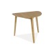 80-1787 ΤΡΑΠΕΖΙ KARL OAK 90X80 DIOMMI KARLD90