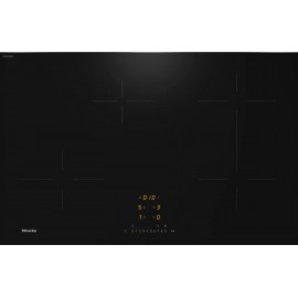 Miele KM 7373 FL black  Επαγωγική Εστία Αυτόνομη με Λειτουργία Κλειδώματος 80x52εκ.