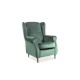 80-1525 ΠΟΛΥΘΡΟΝΑ BARON VELVET GREEN BLUVEL 78 / WENGE DIOMMI BARONV78