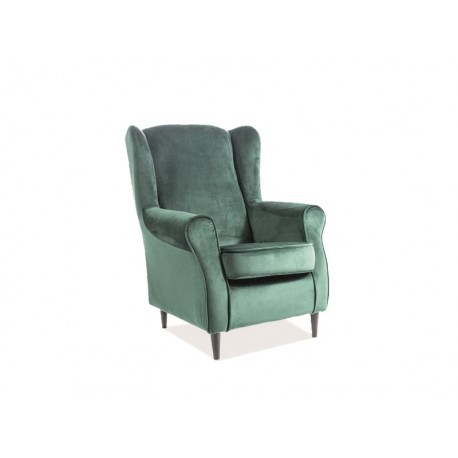 80-1525 ΠΟΛΥΘΡΟΝΑ BARON VELVET GREEN BLUVEL 78 / WENGE DIOMMI BARONV78