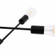 ΦΩΤΙΣΤΙΚΟ ΟΡΟΦΗΣ ΠΟΛΥΦΩΤΟ LIGHTY HM7427.11 ΜΕΤΑΛΛΟ ΣΕ ΜΑΥΡΟ 51x51x23Υεκ.