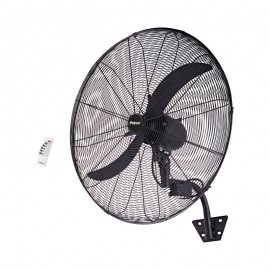 800511 Ανεμιστήρας Τοίχου PRWF-80511 Primo 20-- 50εκ. Βιομηχανικός 140W Με Τηλεχειριστήριο Μαύρος