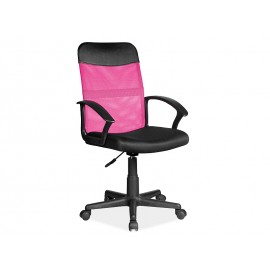 80-2164 SWIVEL CHAIR Q-702 PINK/BLACK DIOMMI OBRQ702RC