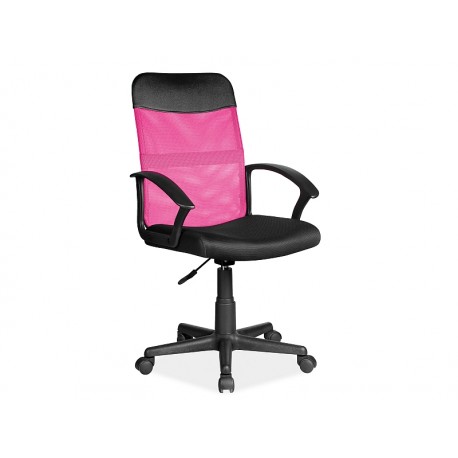 80-2164 SWIVEL CHAIR Q-702 PINK/BLACK DIOMMI OBRQ702RC