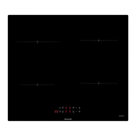 Brandt BPI2641B Επαγωγική Εστία Αυτόνομη με Λειτουργία Κλειδώματος 59x52εκ.