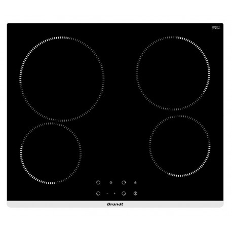 Brandt BPV1641B Κεραμική Εστία Αυτόνομη με Λειτουργία Κλειδώματος 60x51εκ.
