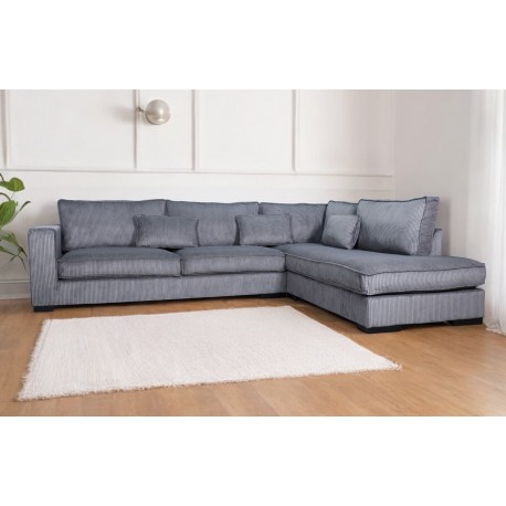 0011.MS23GRDX Brusssels γωνιακός καναπές 303x228x86εκ. Γκρι ύφασμα Δεξιά γωνία  Γκρι Καναπές : 303x228εκ.  Ύψος : 86εκ.
Ύψος καθ