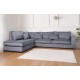 0011.MS23GRSX Brusssels γωνιακός καναπές 303x228x86εκ. Γκρι ύφασμα Αριστερή γωνία  Γκρι Καναπές : 303x228εκ.  Ύψος : 86εκ.
Ύψος 
