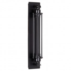 ΑΠΛΙΚΑ ΤΟΙΧΟΥ 2ΦΩΤΗ BEACON HM4463 ΜΕΤΑΛΛΟ ΣΕ ΜΑΥΡΟ 10x10x47Υεκ.