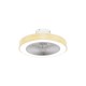 06-30179 ESTIA ΑΝΕΜΙΣΤΗΡΑΣ ΟΡΟΦΗΣ HALO FLOW 50cm 15w ΜΕ CCT LED ΦΩΤΙΣΜΟ 45W & ΤΗΛΕΧΕΙΡΙΣΤΗΡΙΟ ΟΨΗ ΞΥΛΟΥ