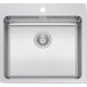 Maidtec Inset Ledge Ένθετος Νεροχύτης Inox Σατινέ Μ55xΠ50.5cm Ασημί