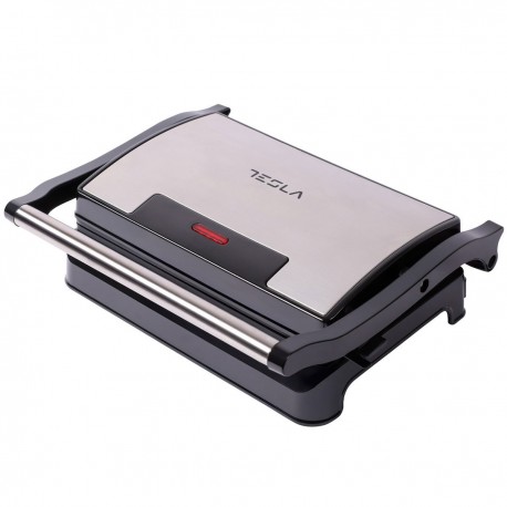 Tesla GR100BX Τοστιέρα για 2 Τοστ 700W Inox