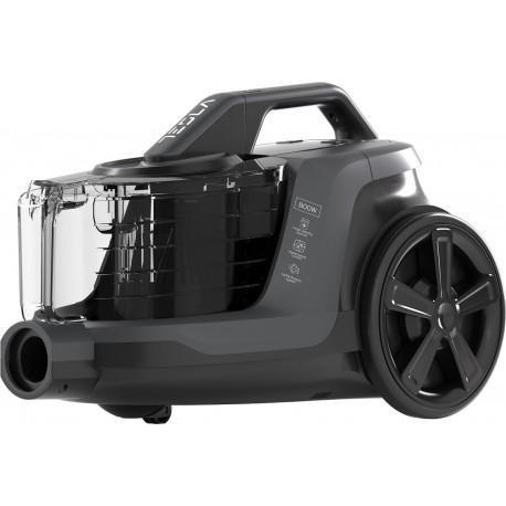 Tesla BGL300EU Ηλεκτρική Σκούπα 800W με Κάδο 2.5lt Μαύρη