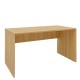 14200042 Γραφείο ArteLibre ΠAPHΣ Μοριοσανίδα Sonoma Δρυς 138.5x68x72cm Καφέ/Sonoma