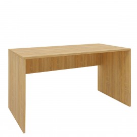 14200042 Γραφείο ArteLibre ΠAPHΣ Μοριοσανίδα Sonoma Δρυς 138.5x68x72cm Καφέ/Sonoma