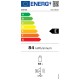 United Μονόπορτο Ψυγείο 83lt Υ85xΠ48.6xΒ44.4εκ. Λευκό UND-0863W Ε