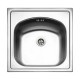 Maidtec Inset 1B Ένθετος Νεροχύτης Inox Σατινέ Μ44xΠ44cm Ασημί