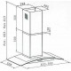 Maidtec Nadoro Απορροφητήρας Καμινάδα 60cm Inox D