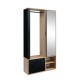 60-31541 MILO hallway waredrobe artisan/black